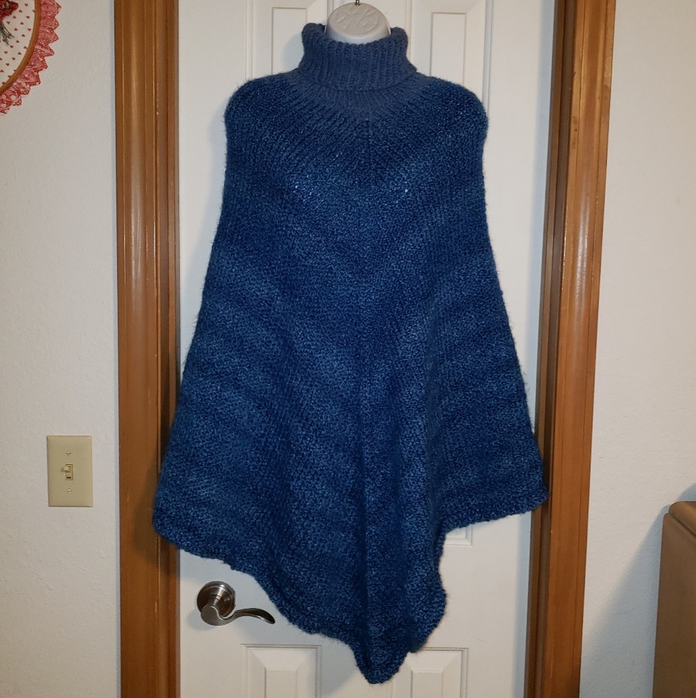 Hand Knit Poncho